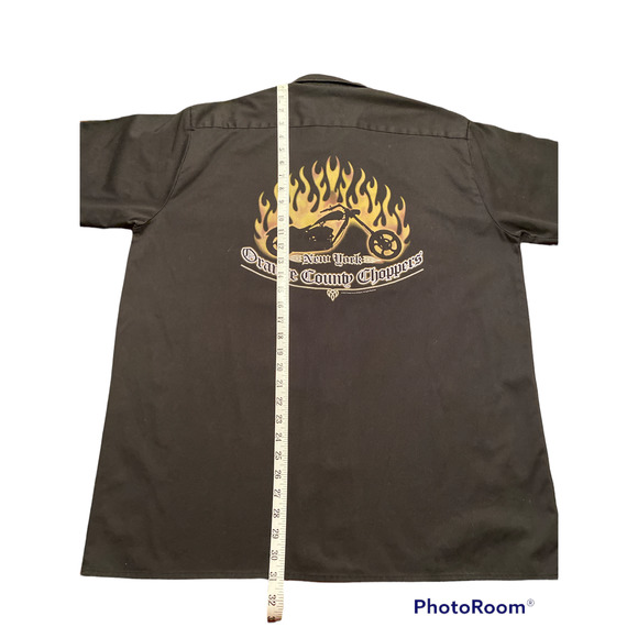 Orange County Choppers New York Button Down Shirt - Picture 2 of 3